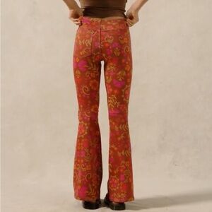 We the Free Penny floral pull on flares size 30 waist